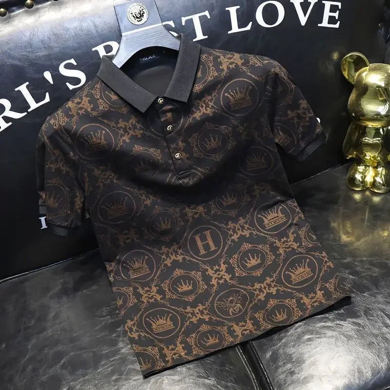 SHANGKAKA Signature Slim Fit Polo