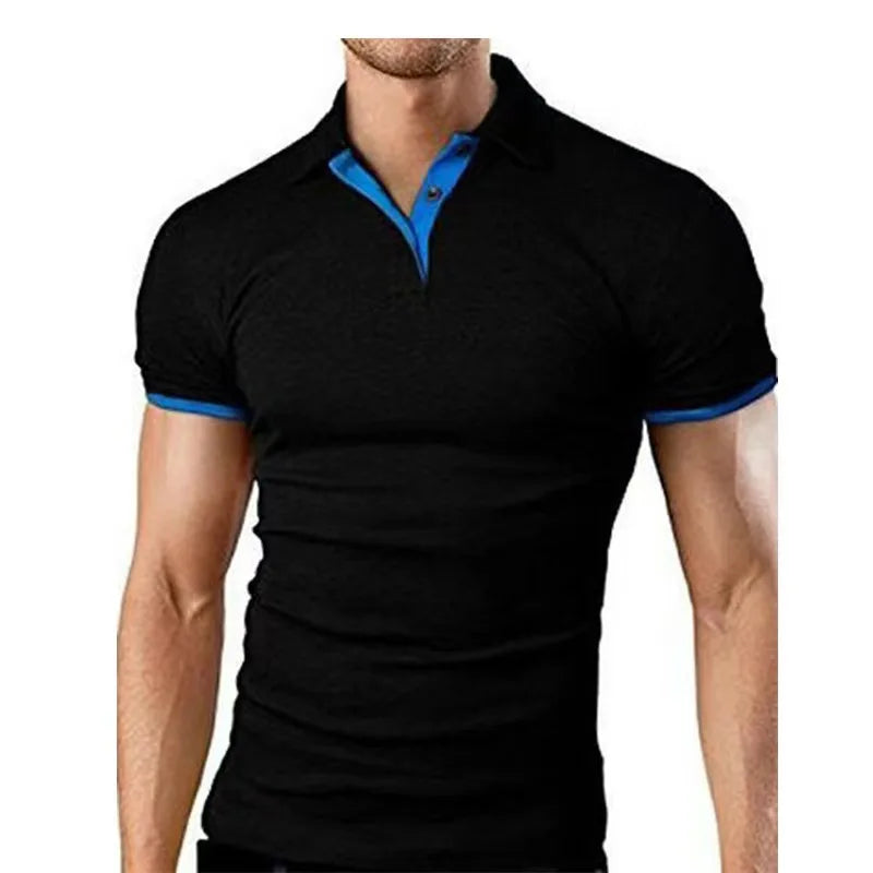 Men's Quick-Dry Performance Polo Shirt – Breathable Casual Sportswear