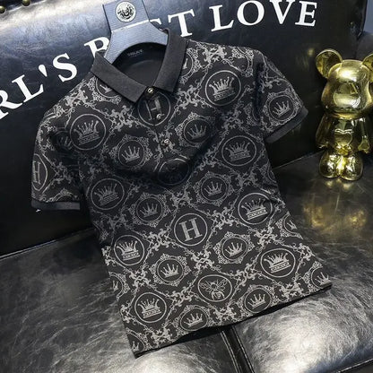 SHANGKAKA Signature Slim Fit Polo