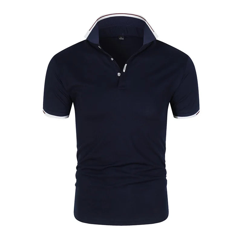Men's Quick-Dry Performance Polo Shirt – Breathable Casual Sportswear