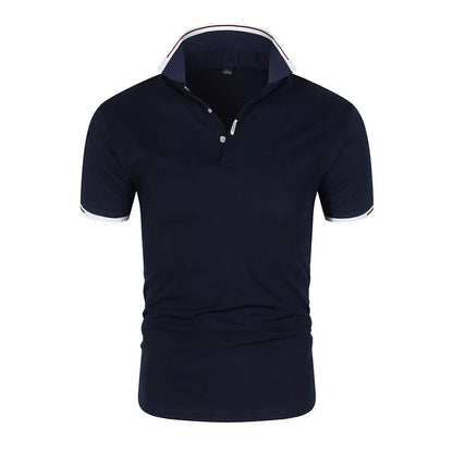 Men's Quick-Dry Performance Polo Shirt – Breathable Casual Sportswear