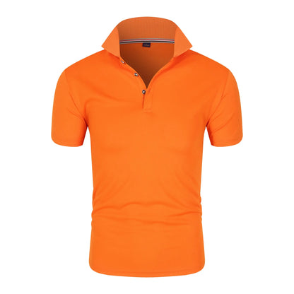 Men's Quick-Dry Performance Polo Shirt – Breathable Casual Sportswear