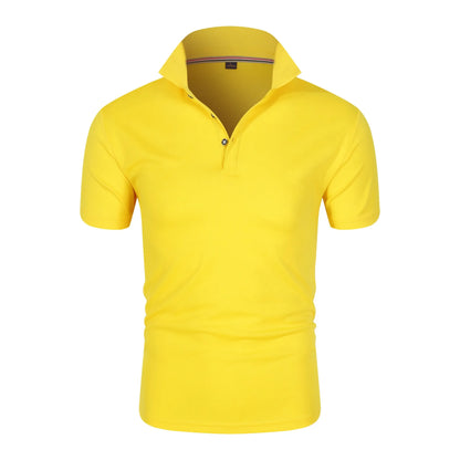 Men's Quick-Dry Performance Polo Shirt – Breathable Casual Sportswear
