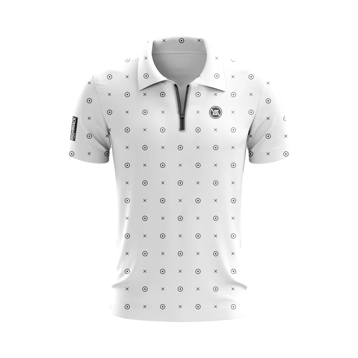 Men's Zip Performance Polo