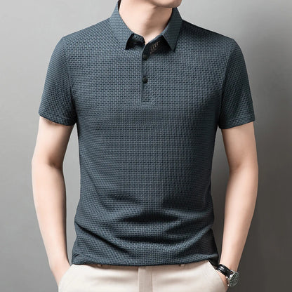 Men's Premium Polo Shirt – Breathable Short Sleeve Summer Casual Wear