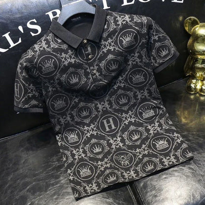 SHANGKAKA Signature Slim Fit Polo