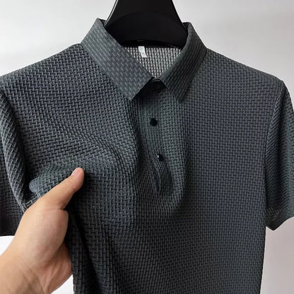 Men's Premium Polo Shirt – Breathable Short Sleeve Summer Casual Wear
