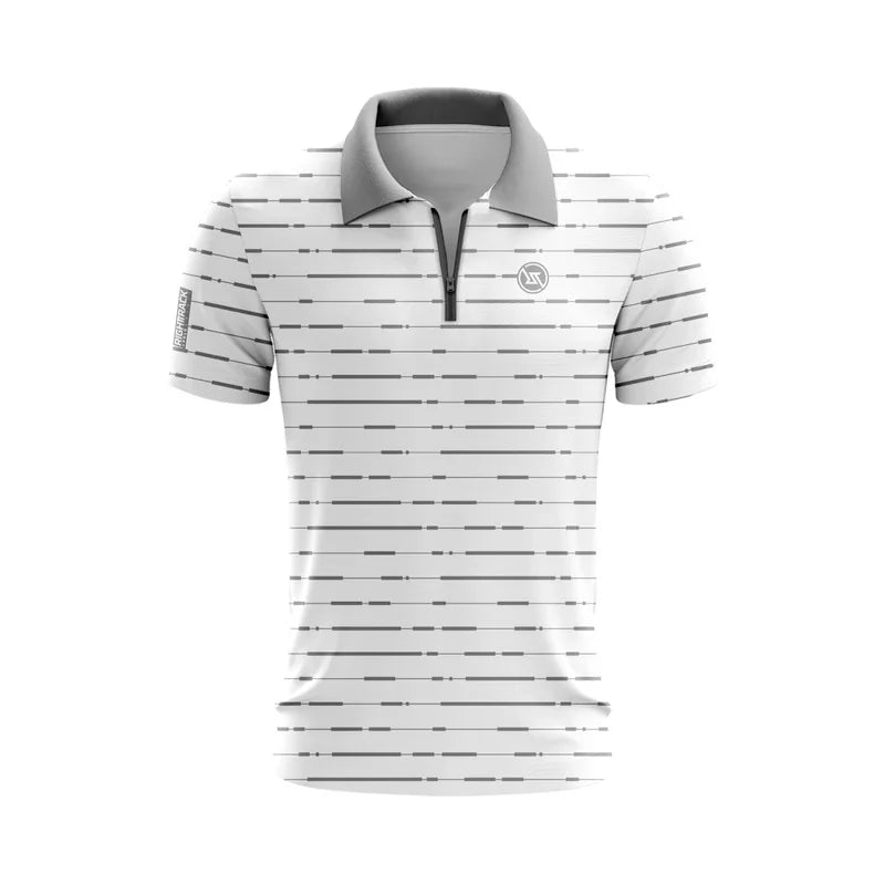 Men's Zip Performance Polo