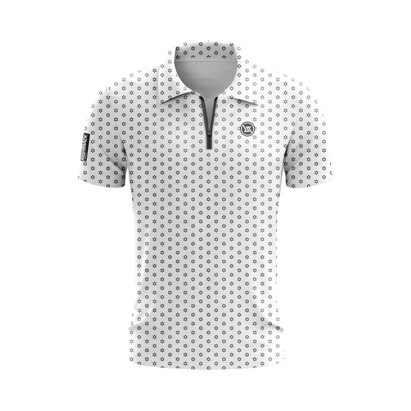Men's Zip Performance Polo