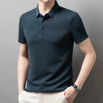 Men's Premium Polo Shirt – Breathable Short Sleeve Summer Casual Wear