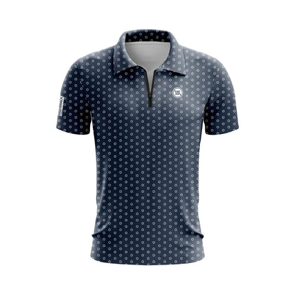 Men's Zip Performance Polo