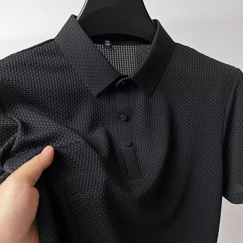 Men's Premium Polo Shirt – Breathable Short Sleeve Summer Casual Wear