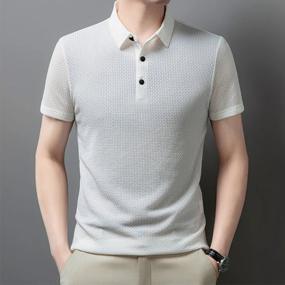 Men's Premium Polo Shirt – Breathable Short Sleeve Summer Casual Wear