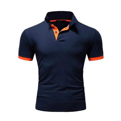 Men's Quick-Dry Performance Polo Shirt – Breathable Casual Sportswear