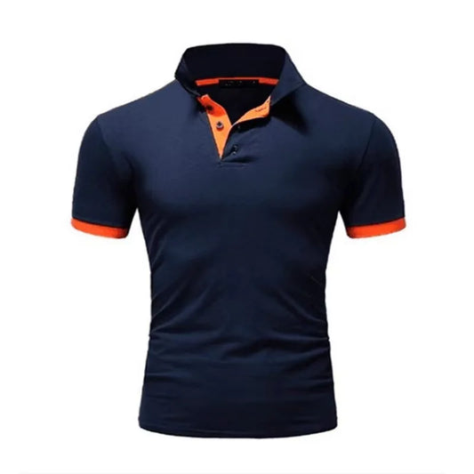 Men's Quick-Dry Performance Polo Shirt – Breathable Casual Sportswear