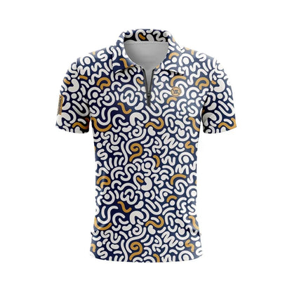 Men's Zip Performance Polo