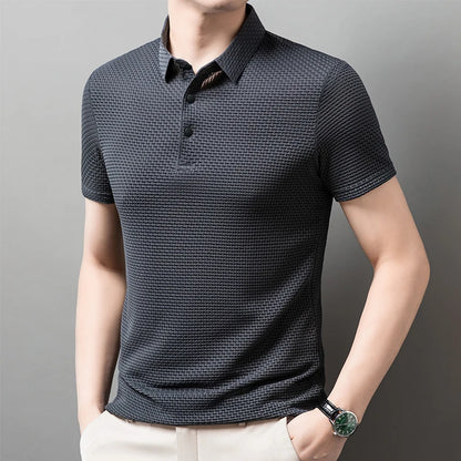 Men's Premium Polo Shirt – Breathable Short Sleeve Summer Casual Wear