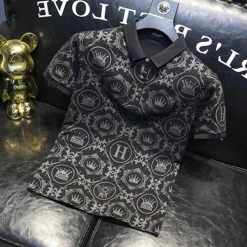 SHANGKAKA Signature Slim Fit Polo