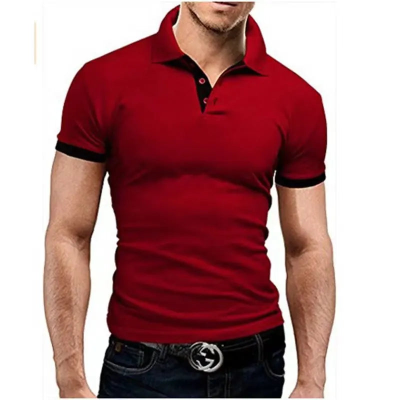 Men's Quick-Dry Performance Polo Shirt – Breathable Casual Sportswear