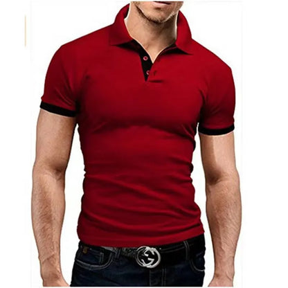 Men's Quick-Dry Performance Polo Shirt – Breathable Casual Sportswear