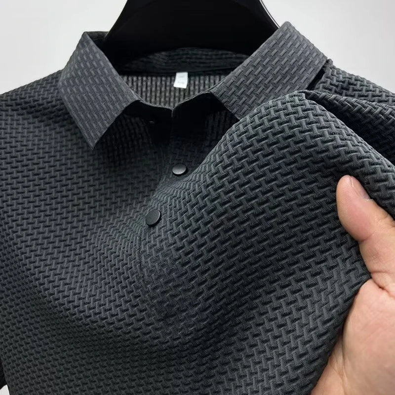 Men's Premium Polo Shirt – Breathable Short Sleeve Summer Casual Wear