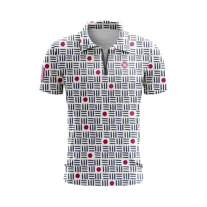 Men's Zip Performance Polo