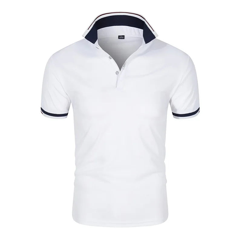 Men's Quick-Dry Performance Polo Shirt – Breathable Casual Sportswear