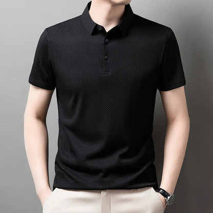 Men's Premium Polo Shirt – Breathable Short Sleeve Summer Casual Wear