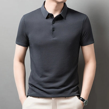 Men's Premium Polo Shirt – Breathable Short Sleeve Summer Casual Wear