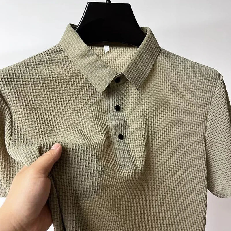 Men's Premium Polo Shirt – Breathable Short Sleeve Summer Casual Wear