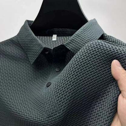 Men's Premium Polo Shirt – Breathable Short Sleeve Summer Casual Wear