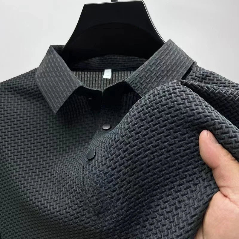 Men's Premium Polo Shirt – Breathable Short Sleeve Summer Casual Wear