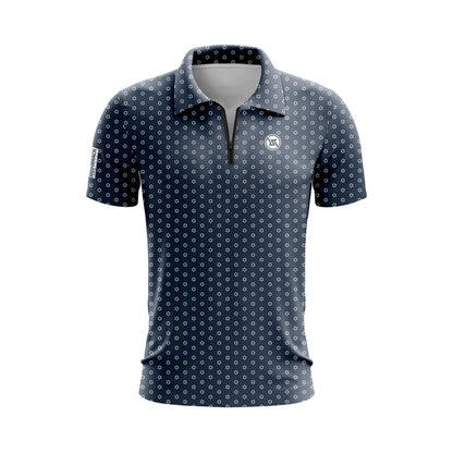 Men's Zip Performance Polo