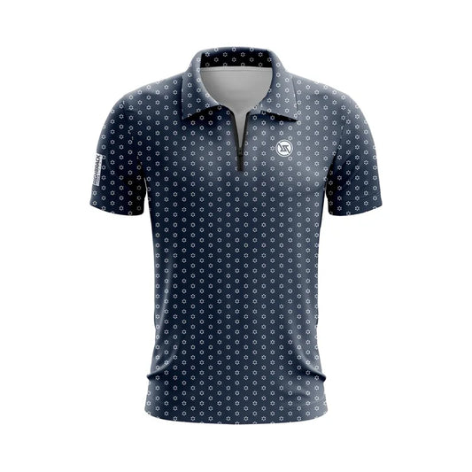 Men's Zip Performance Polo
