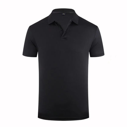 Men's Quick-Dry Performance Polo Shirt – Breathable Casual Sportswear