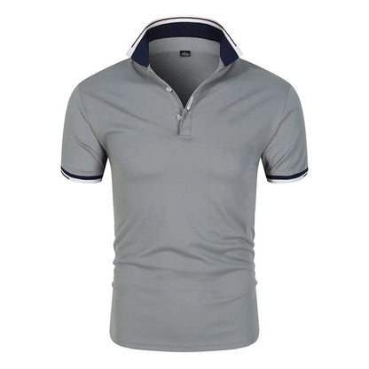 Men's Quick-Dry Performance Polo Shirt – Breathable Casual Sportswear